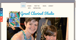 Desktop Screenshot of grantclarinetstudio.com